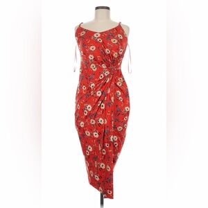 Nine Britton Red Floral Dress